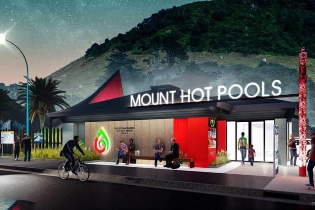 Fabulous Apartment In The Atrium, Mt Maunganui 芒格努伊山 外观 照片